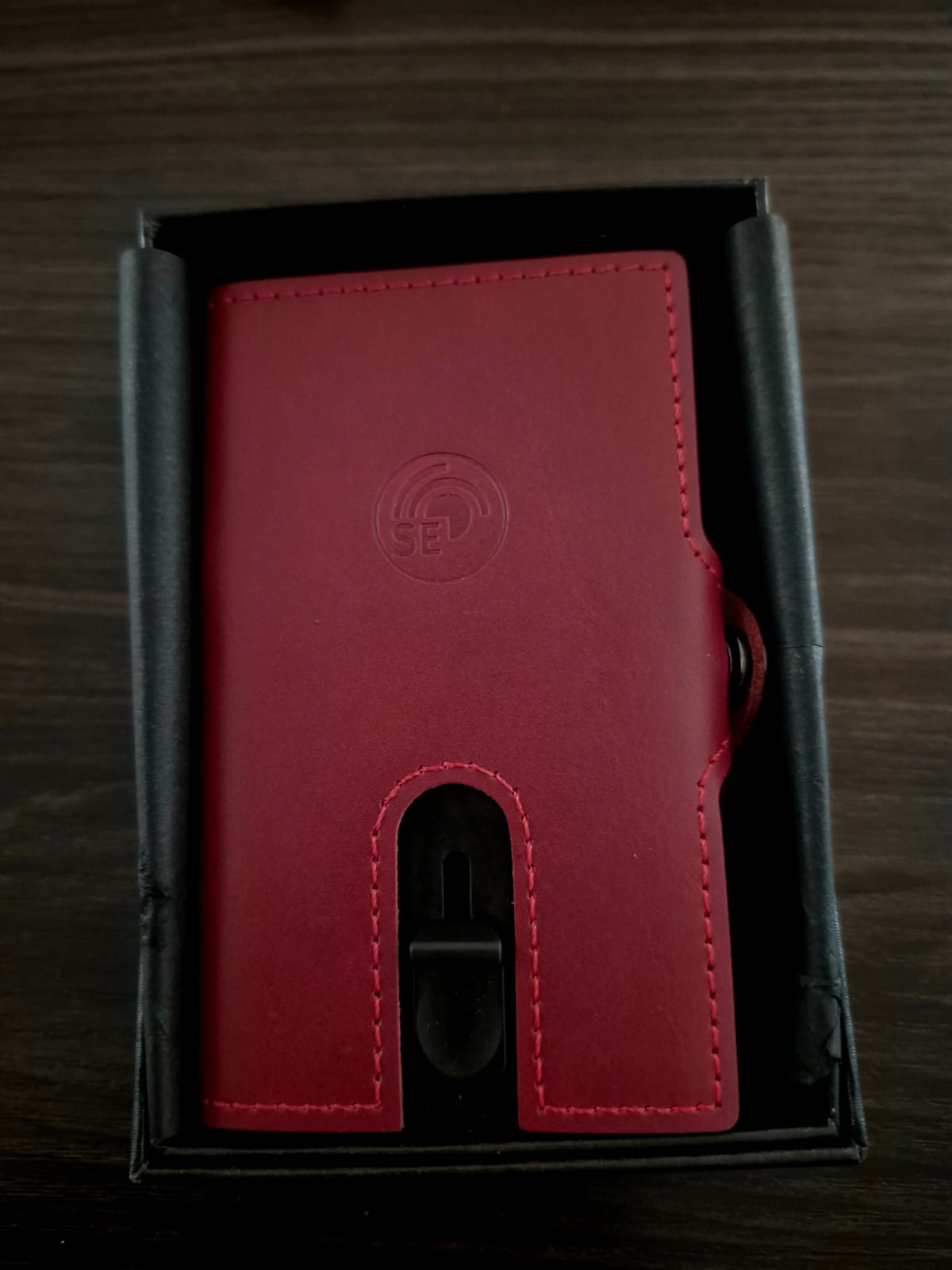 RFID Oil Wax Genuine Leather Minimalist Wallet