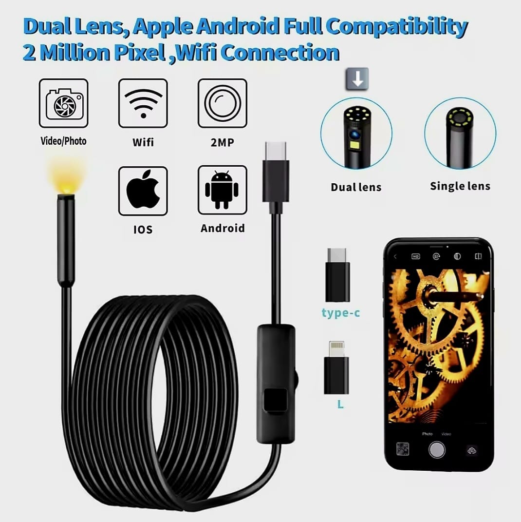 DUAL BORESCOPE CAMERA