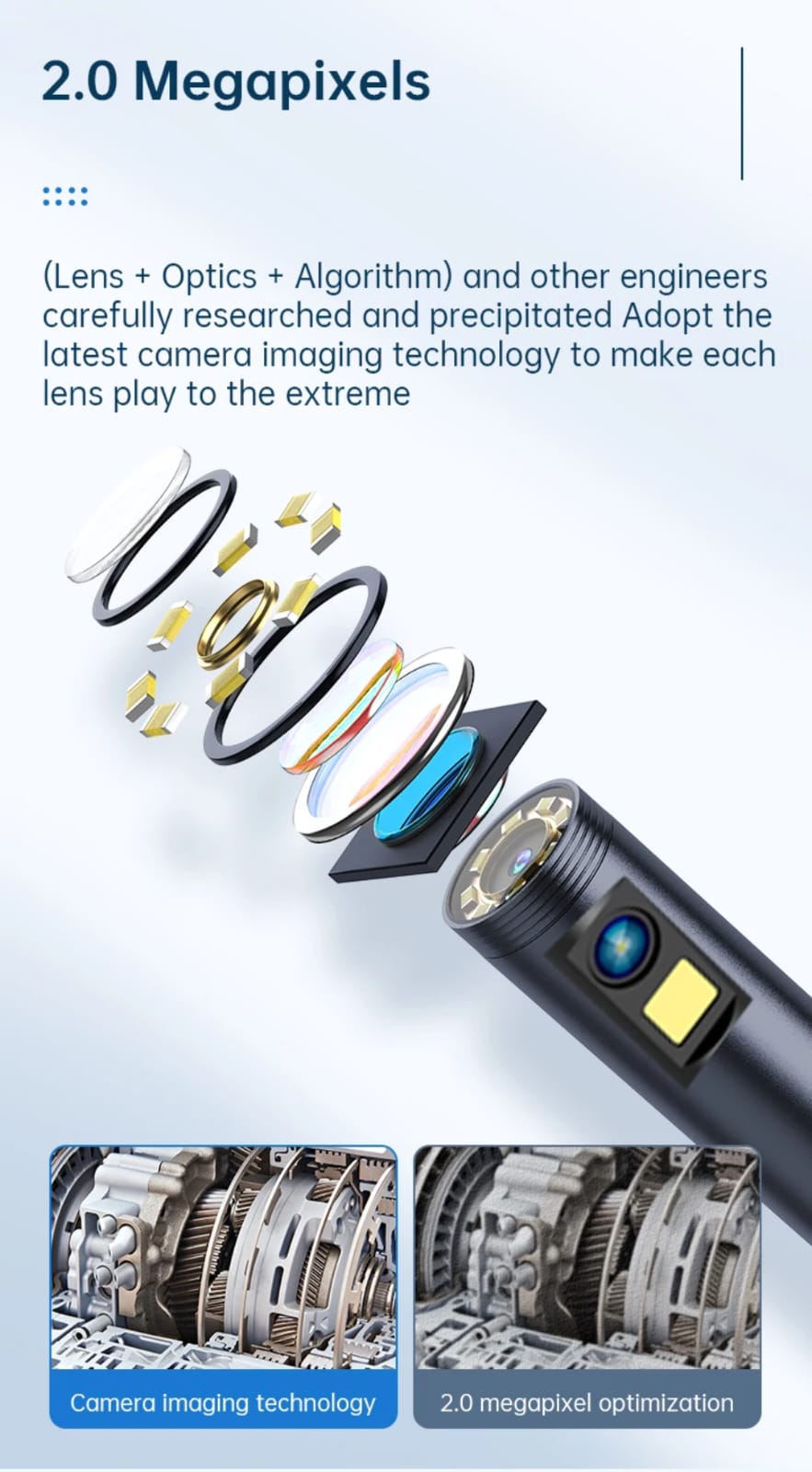 DUAL BORESCOPE CAMERA