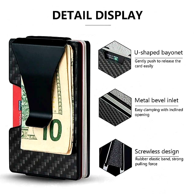 Carbon Fiber Minimalist Wallet