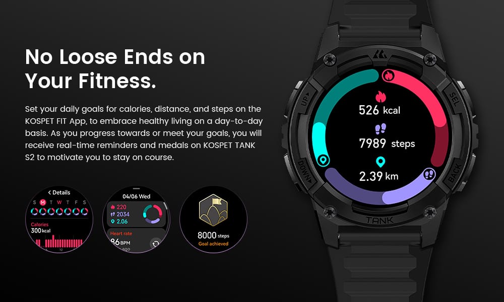 KOSPET S2 SMARTWATCH