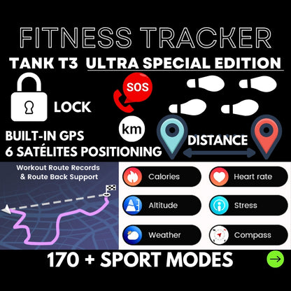 Kospet Tank T3 Ultra 2 SE Smartwatch