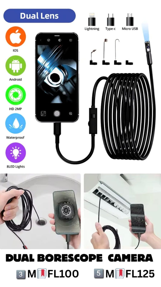 DUAL BORESCOPE CAMERA