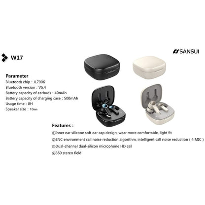 SANSUI W17 Headphones