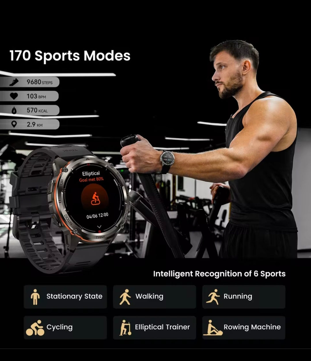 Kospet Tank T3 Ultra 2 SE Smartwatch