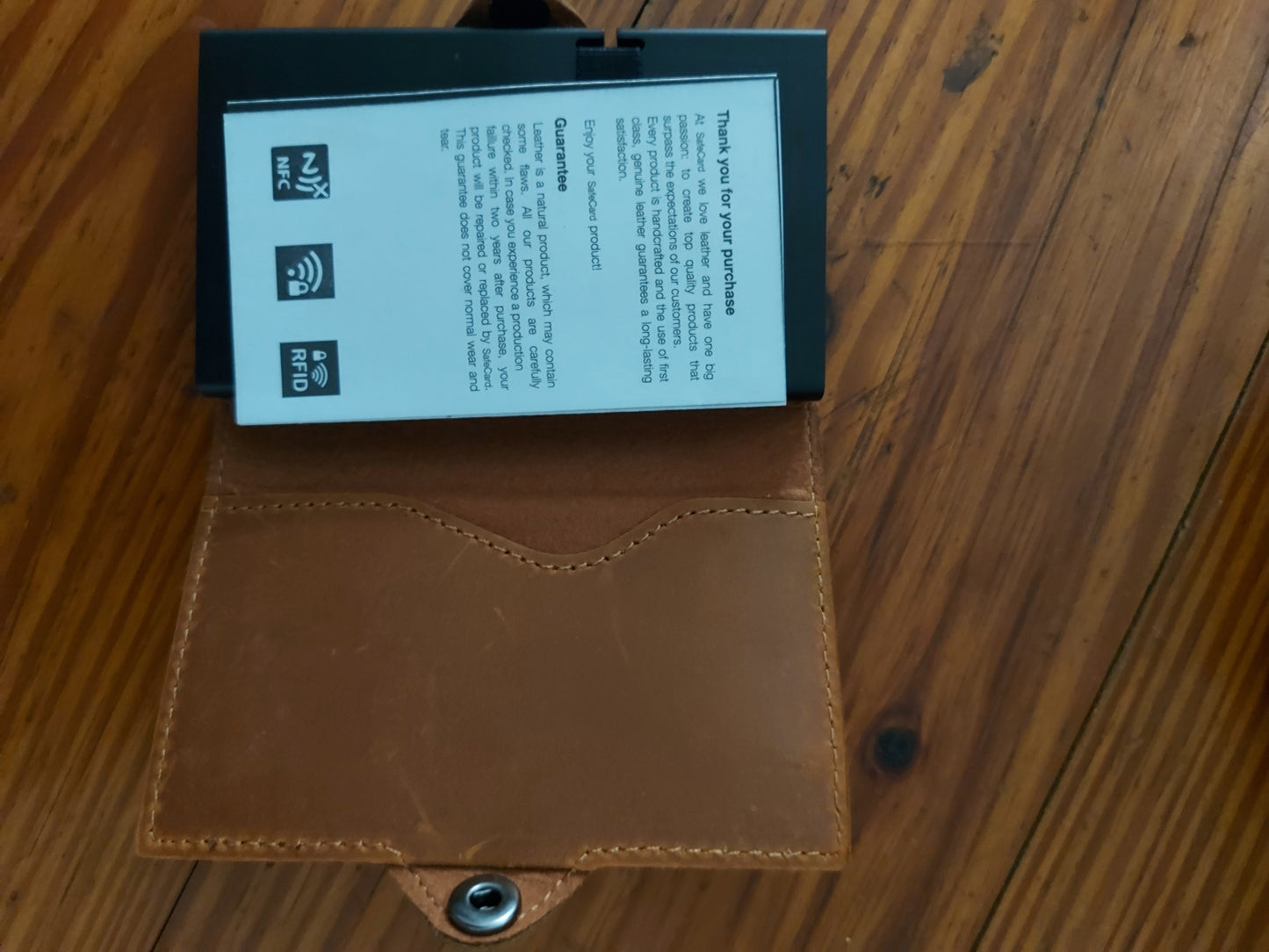 Leather Minimalist Wallet